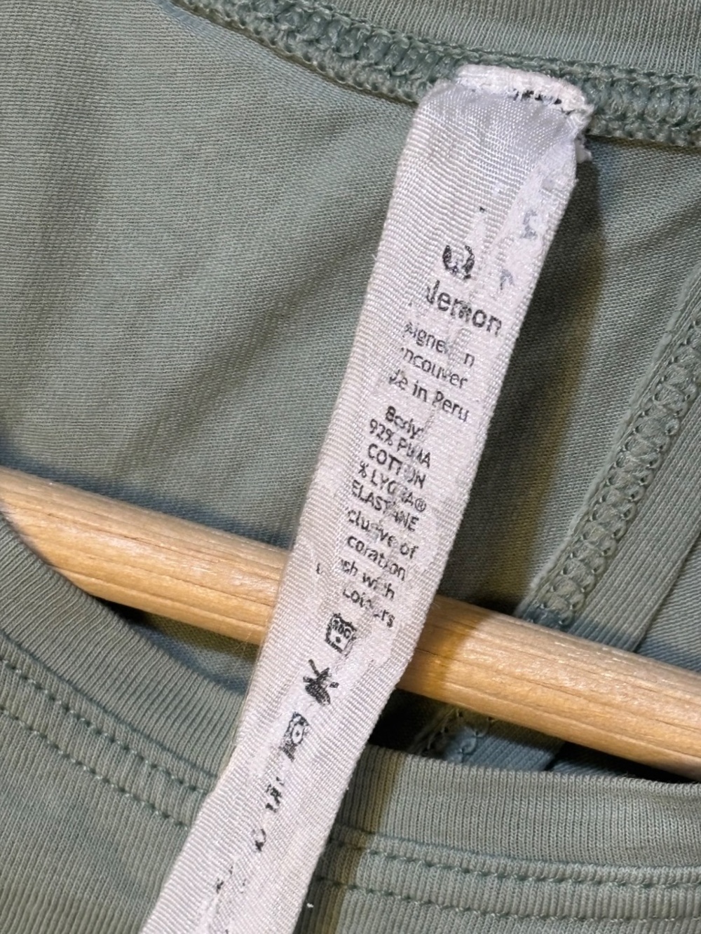 Like New [Lululemon] Open Back Sleeveless Teal Green <All Tied Up> Tank Top | 8 - Picture 12 of 16